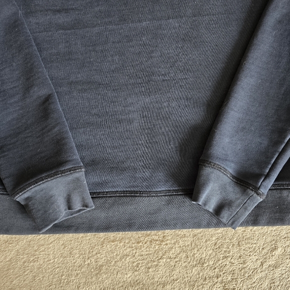 Everlane French Terry crew neck sweatshirt navy blue size XS - Picture 10 of 12